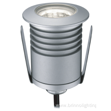 1w Aluminium Walkover Up Light For outdoor inground